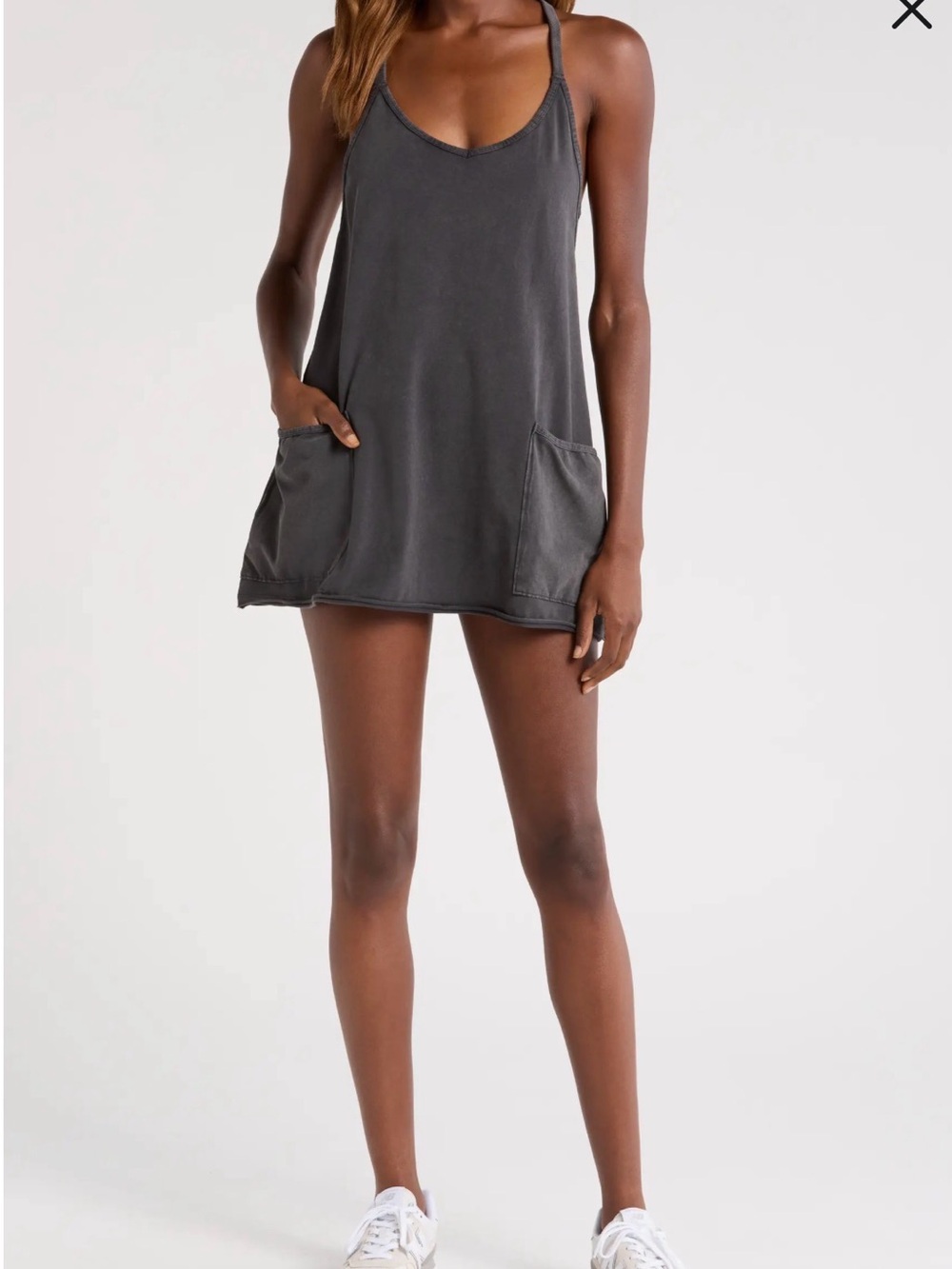 FP Movement by Free People Washed Charcoal Tank